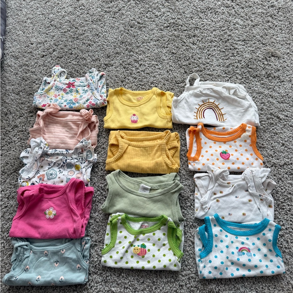 Colorful Kids Tank Top Set